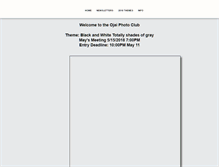 Tablet Screenshot of ojaiphotoclub.com